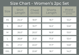 Women's Bamboo Tee & Bike Shorts - sold as separates