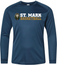 St. Mark Catholic Basketball L/S Performance Tee w/ UPF 50+
