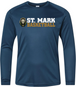 St. Mark Catholic Basketball L/S Performance Tee w/ UPF 50+